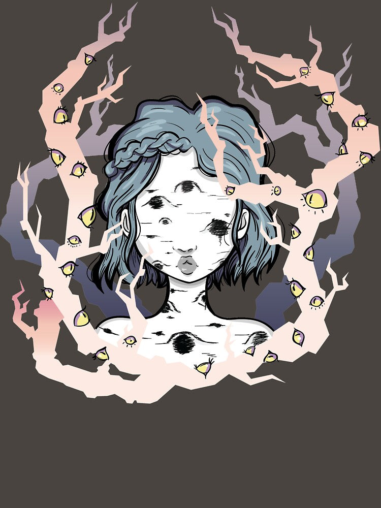 Birch Eyes by JayKaiArt