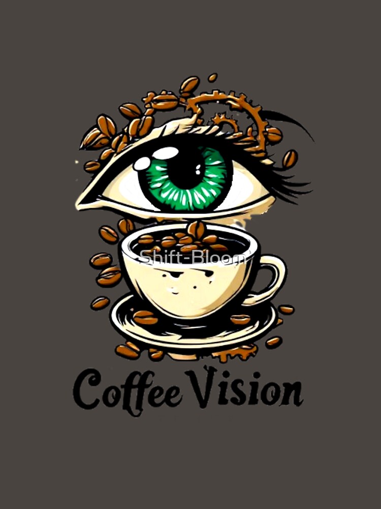 Coffee Vision Surreal Eye Barista Mechanical Steampunk Art 02 by Shift-Bloom