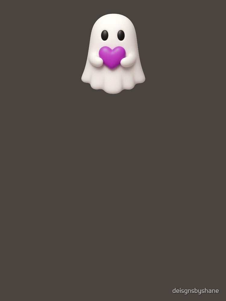 Charming Violet Heart Ghost Character by deisgnsbyshane