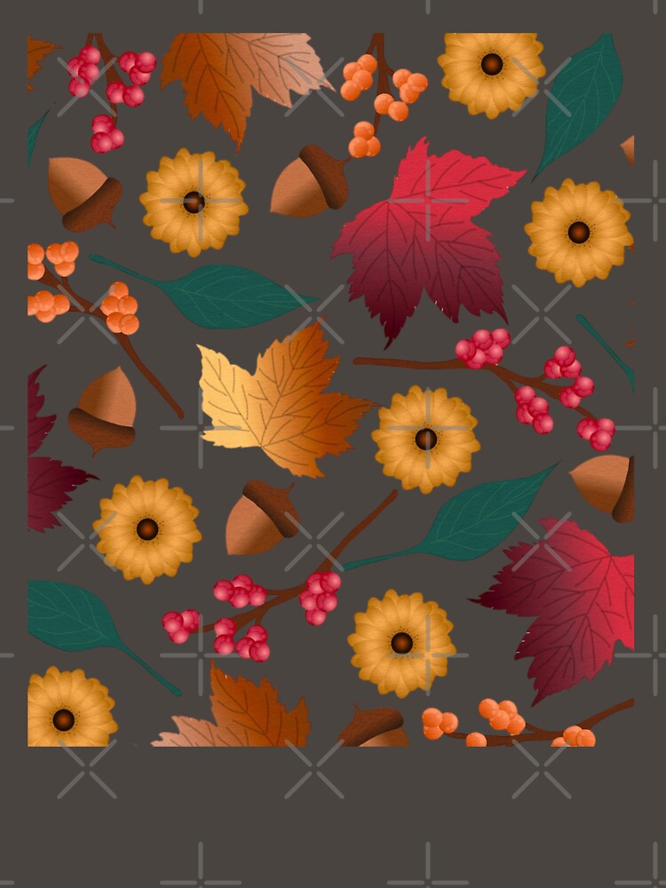 autumn season leaves classic tshirt by anandsiva2703