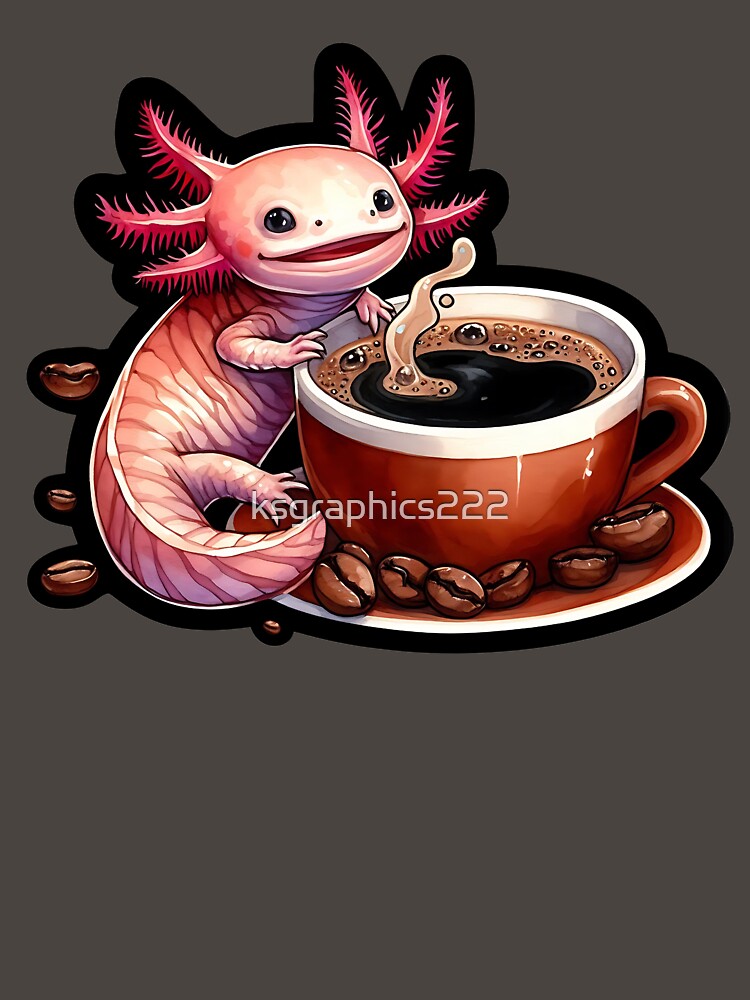 Axolotl Art #131 | Axolotl Lovers by ksgraphics222