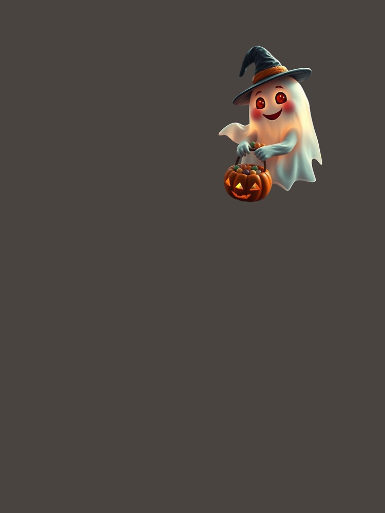 Cute Realistic Halloween Ghost by PixelVibe782