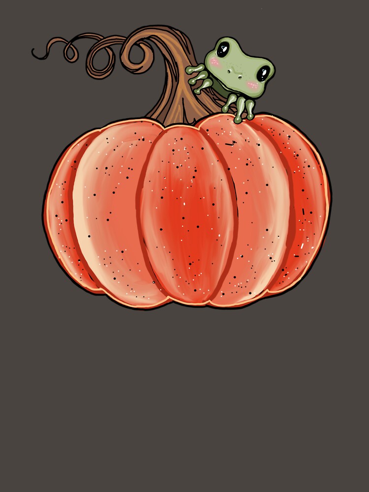 Fall Froggie by mapes-stickers