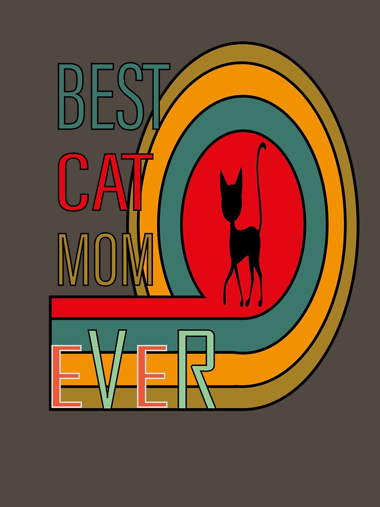 best cat mom ever classic by SimoSaladain