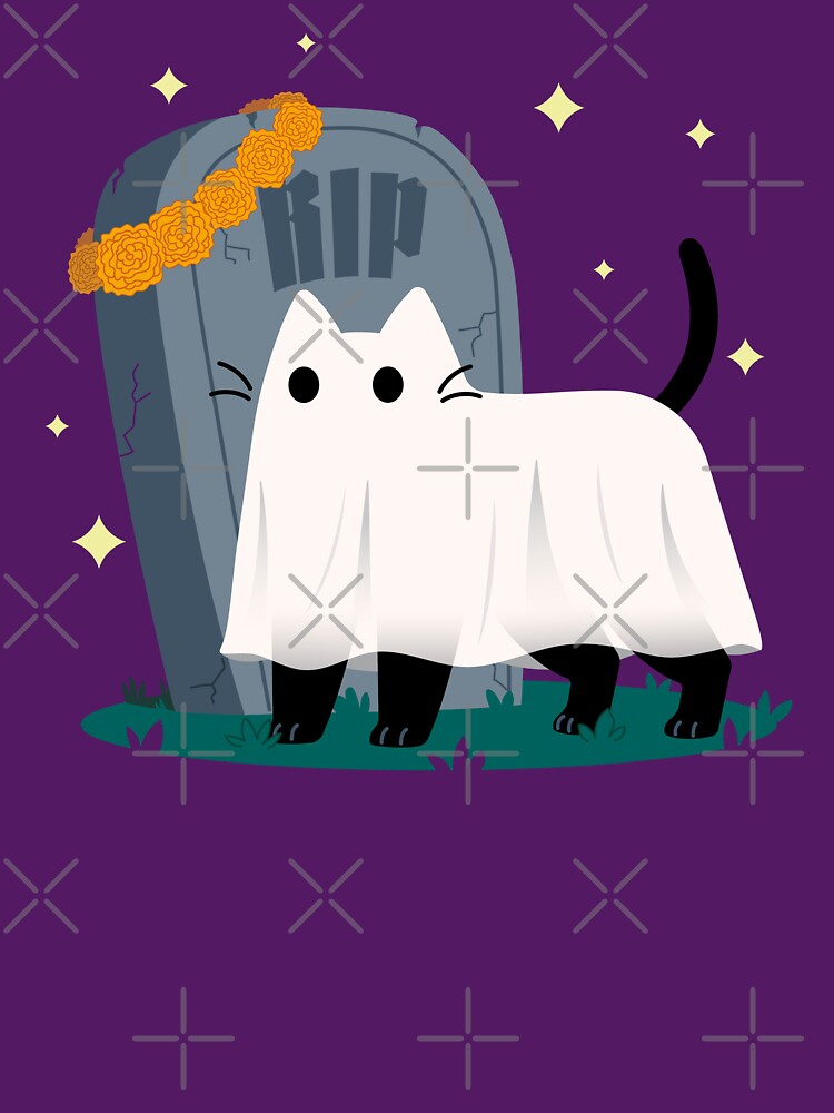 Ghost Cat by RoseySkyPeach