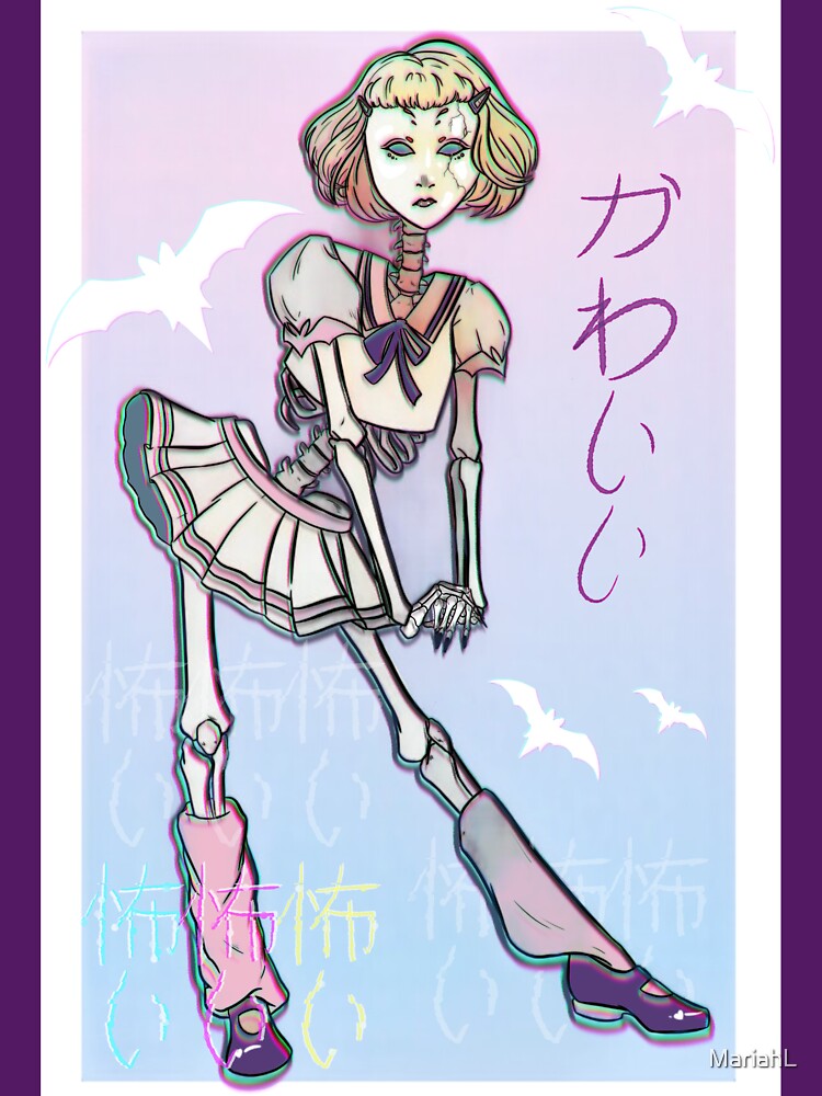 Kowai Kawaii: Skeleton by MariahL