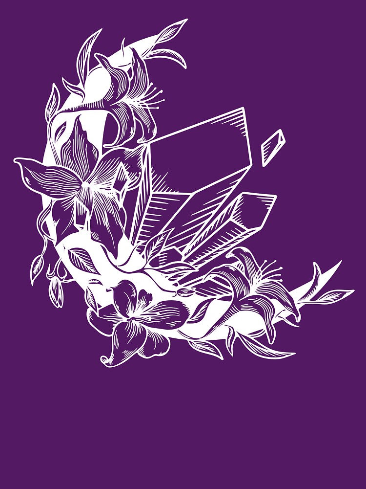 Moon Flowers and Crystals by storyboxdesigns