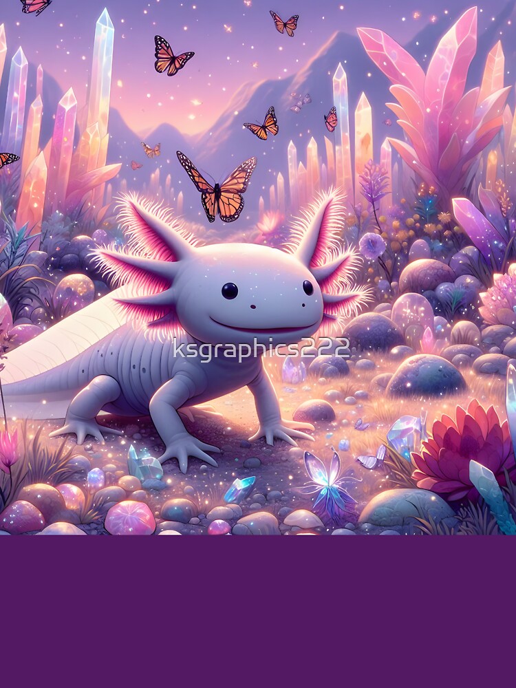 Axolotl Art #111 | Axolotl Lovers by ksgraphics222