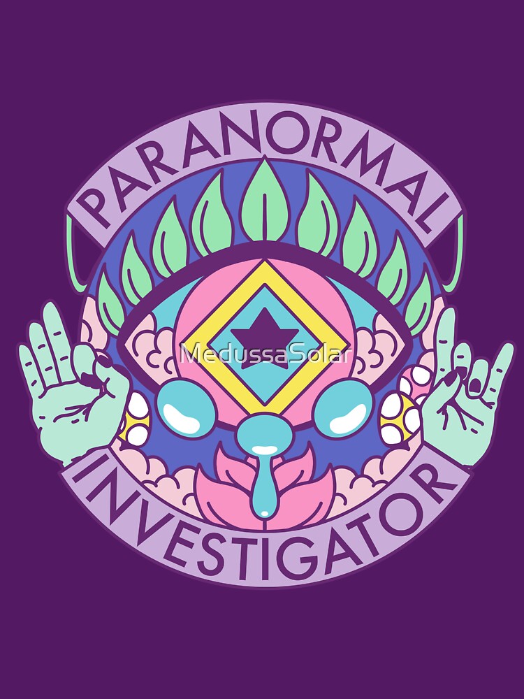 Paranormal Investigator Badge by MedussaSolar