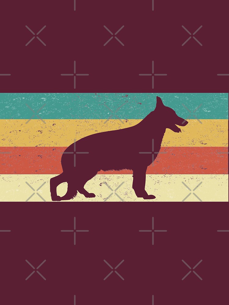 Funny  shepherd dog  gift  retro vintage  t shirt by mohmmed22
