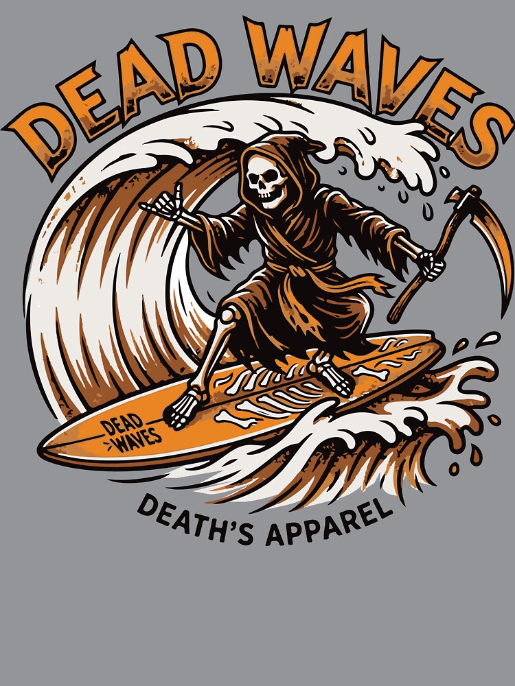 Dead Waves - Grim Reaper Surfing by Brexmore3