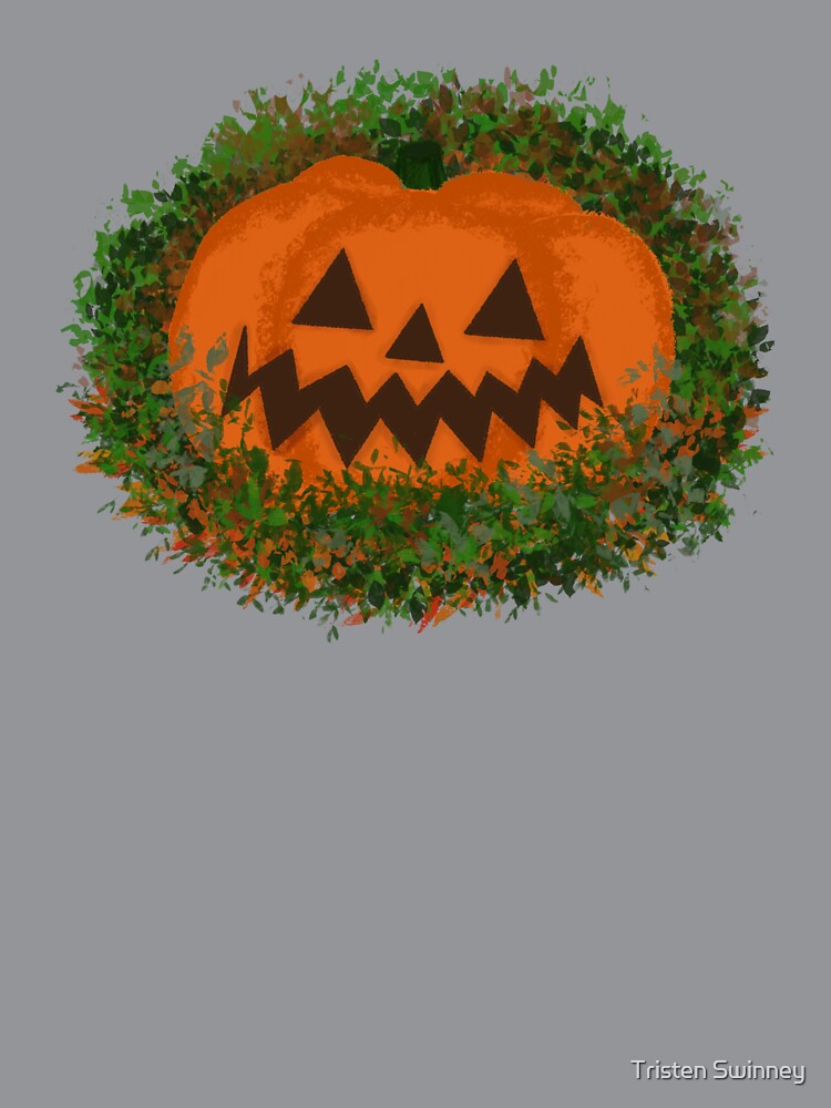 Jack-o-lantern wreath Halloween by Tristen Swinney