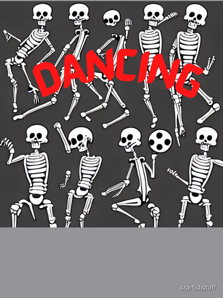 DANCING SKELETONS by starfishstuff