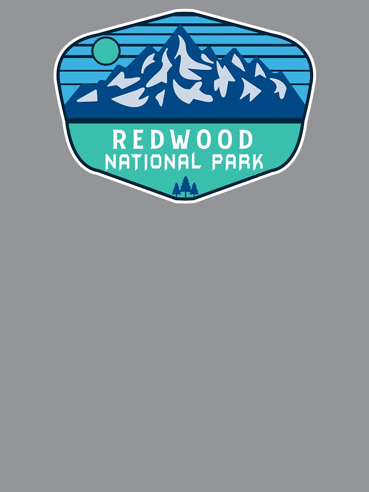 Redwood National Park-Vintage by graphic-map