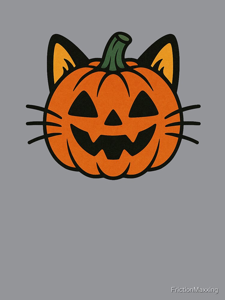 Jack O Lantern Kitty Cat by FrictionMaxxing