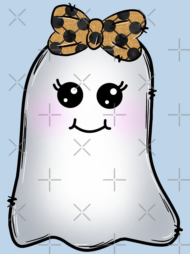 Halloween ghost with bow by Susan Turpin