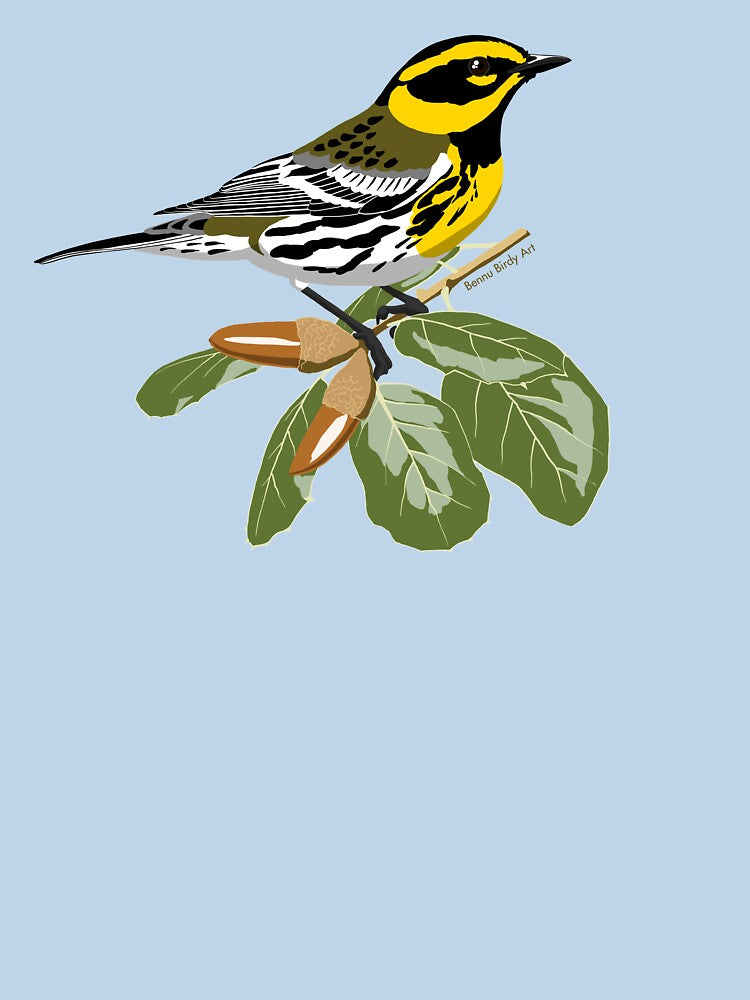 Townsend's Warbler by BennuBirdy