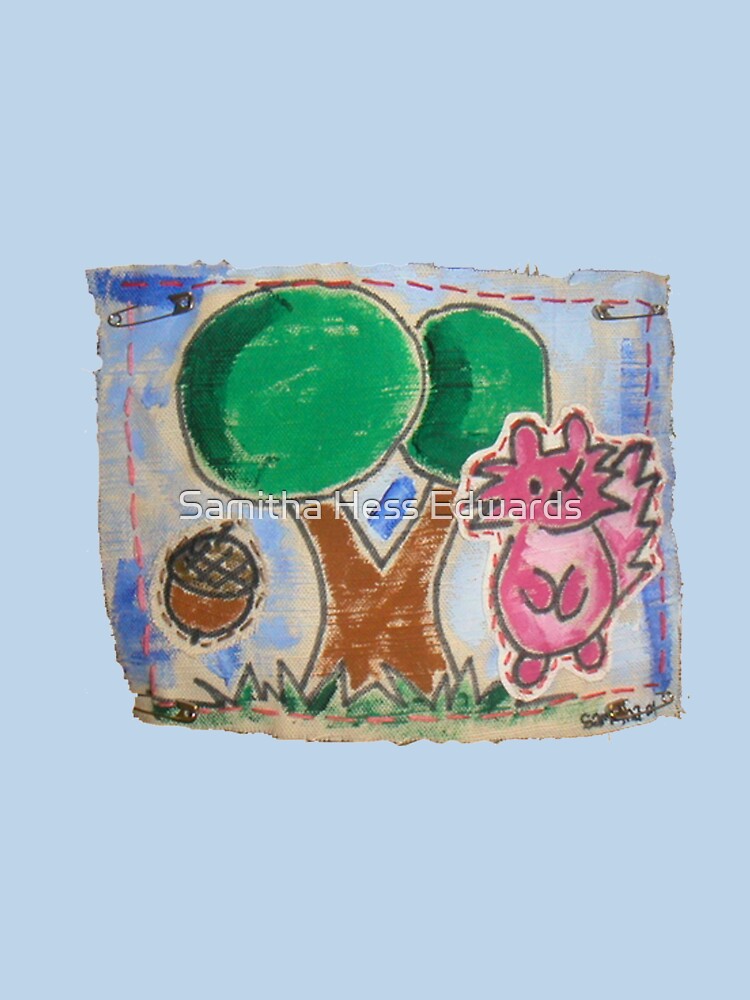 Squirrel & Tree by Samitha Edwards
