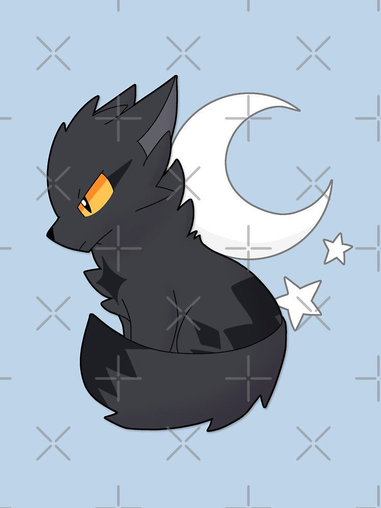 Night Cat by Roseate-dramon