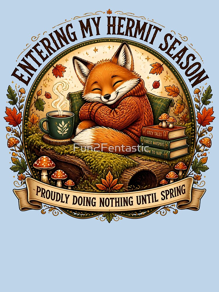 Cozy Autumn Woodland Hermit Season Design by Fun2Fentastic