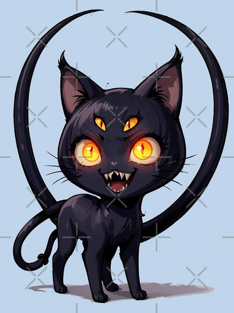 Creepy Cute Eldritch Cat Mom Art by Arcane  Adorable