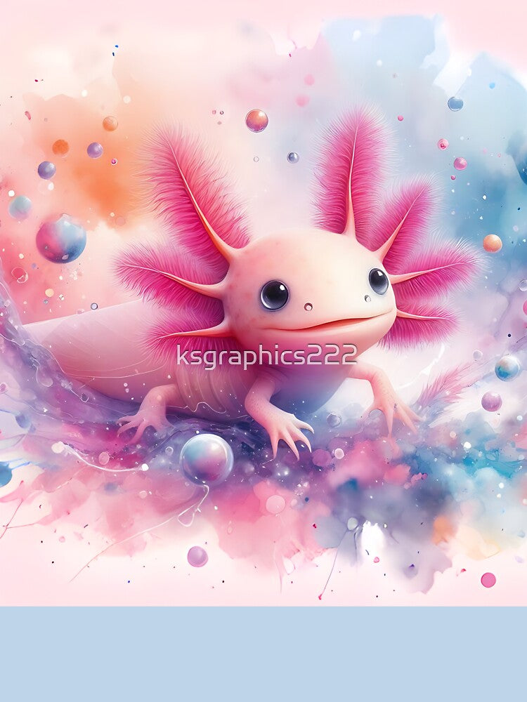 Axolotl Art #156 | Axolotl Lovers by ksgraphics222