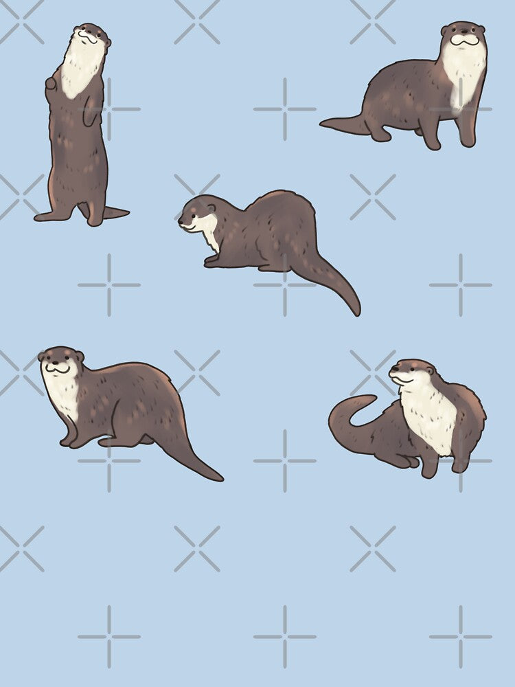 Cute otter pack by Artofmayara