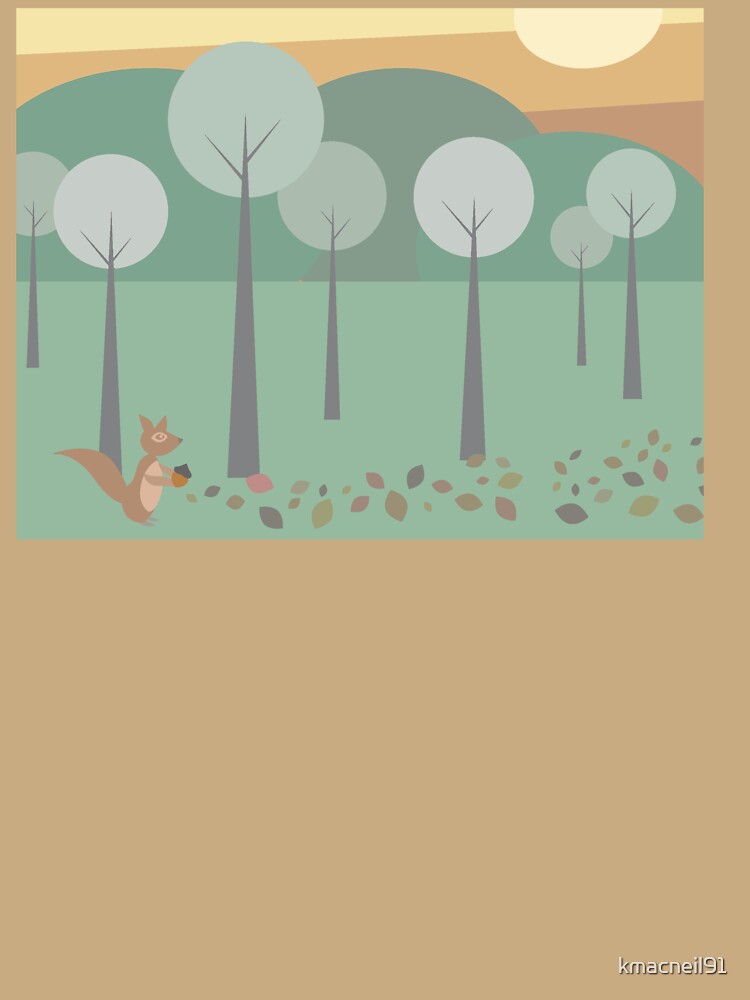 Squirrel & Acorn by kmacneil91