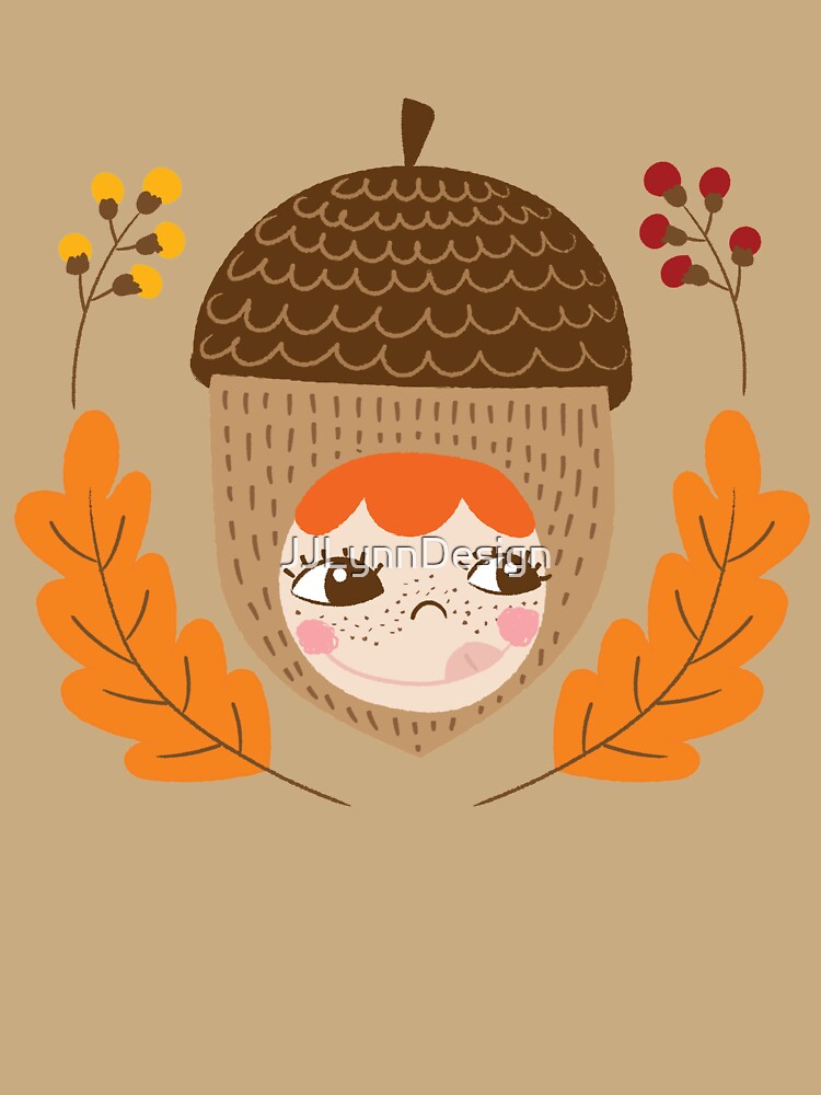 Acorn girl by JJLynnDesign
