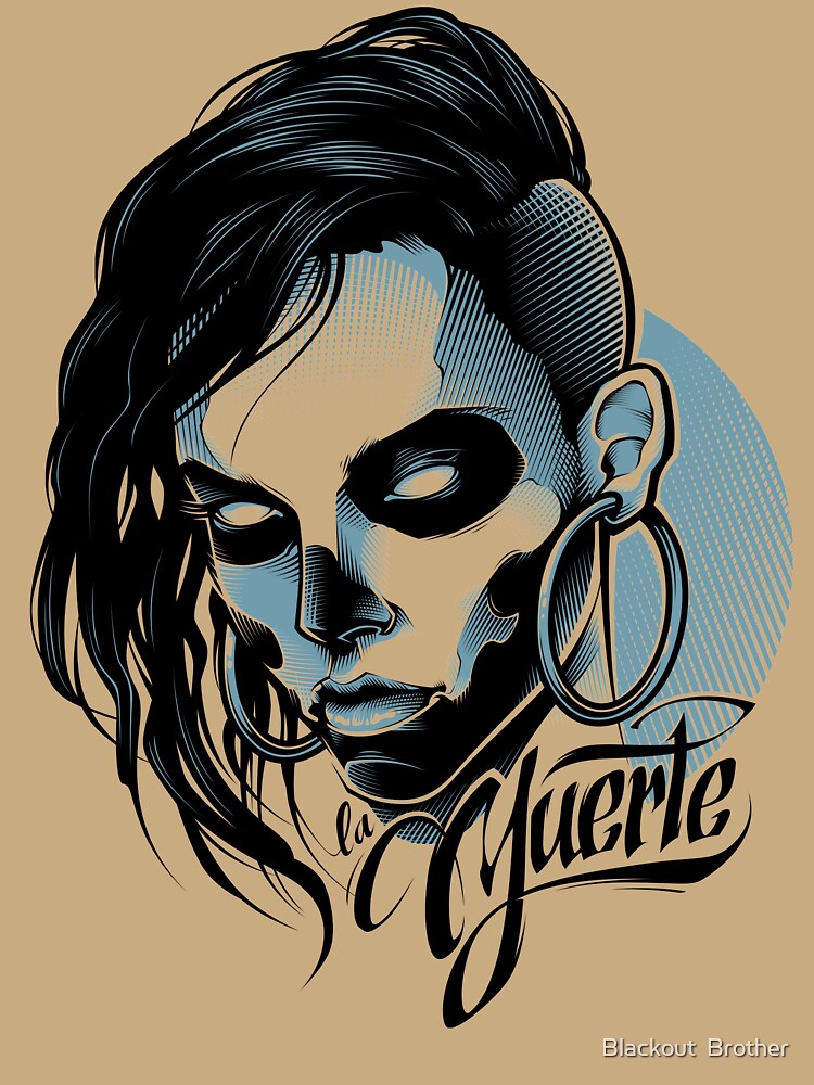 La Muerte - Sugar skull Lady by Blackout  Brother