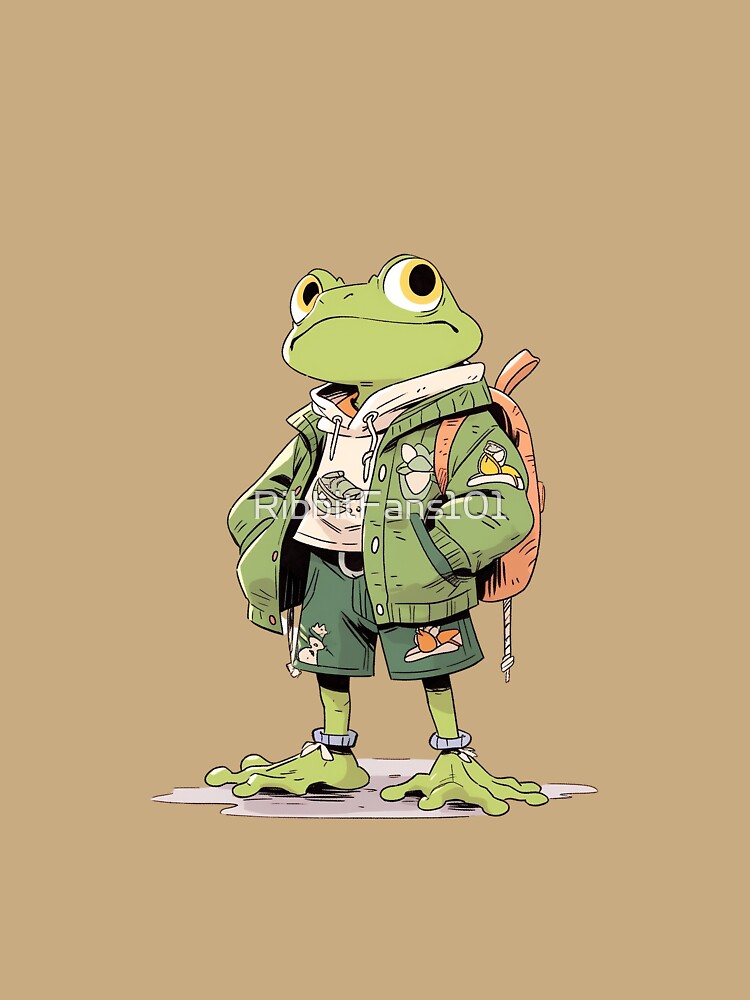 School Frog Anime Style by RibbitFans101