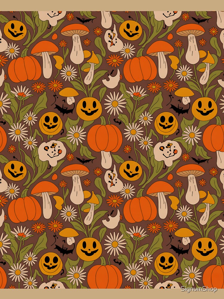 Retro Mushroom & Bat Mix by SignumShop