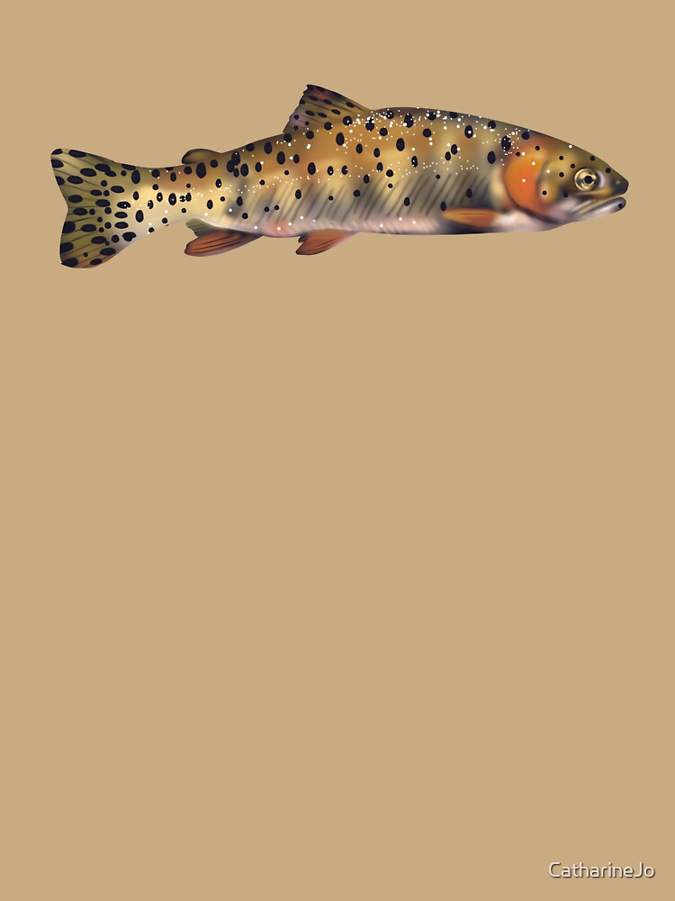 Colorado River Cutthroat Trout by Katie Morris Art