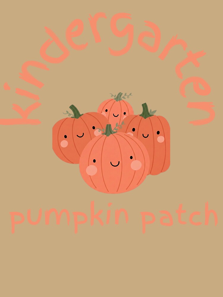 Kindergarten Pumpkin Patch by GrammysGarage