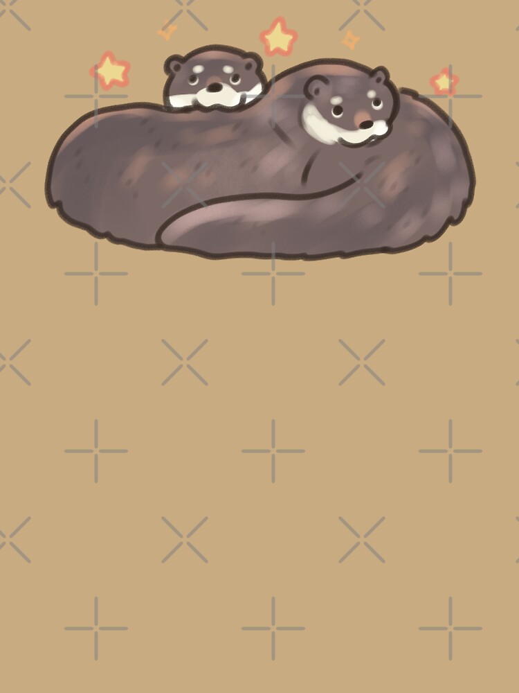 Cute otters illustration by Artofmayara