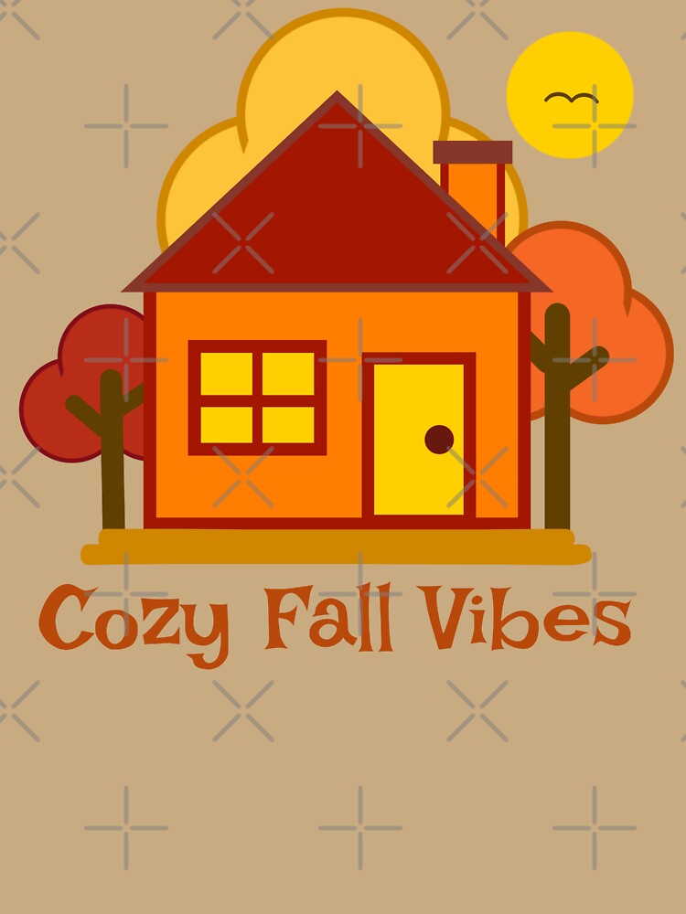 Cozy Fall Vibes Autumn Season Cottage by Sunserize Designs