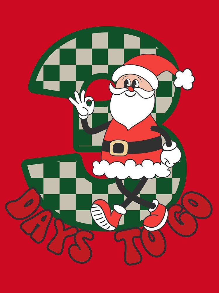Retro Christmas countdown | 3 days to go | by VieBelieve