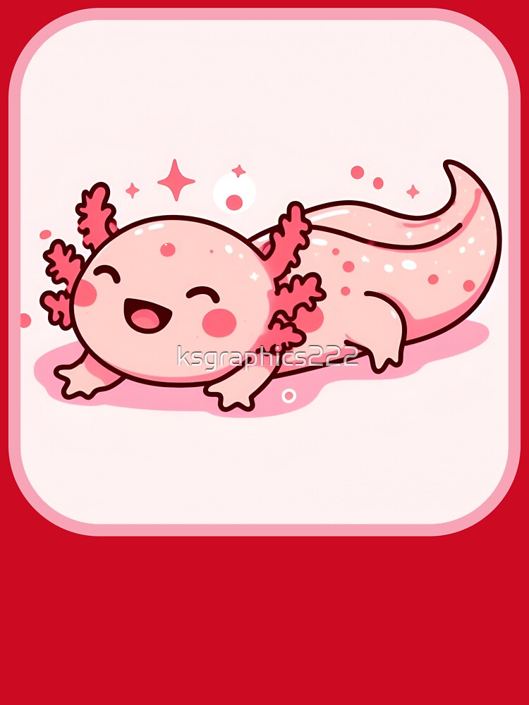 Axolotl Art #18 | Axolotl Lovers by ksgraphics222