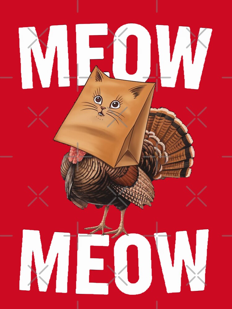 Friendsgiving turkey cat by CandyVenom