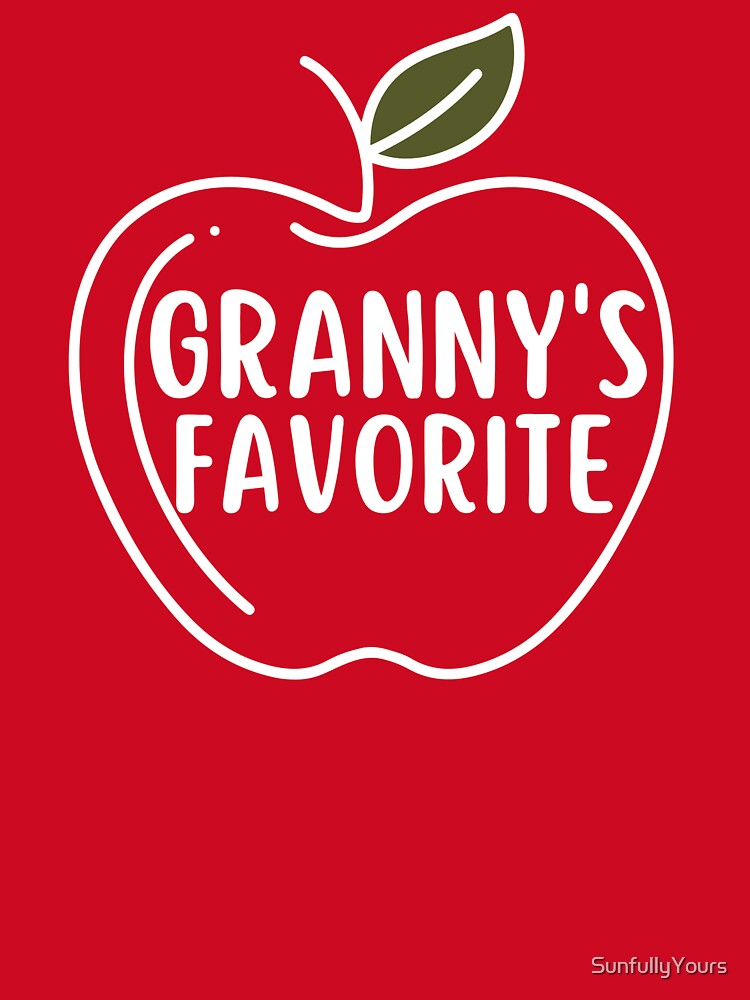 Granny's Favorite Grandma Grandchild Funny by SunfullyYours