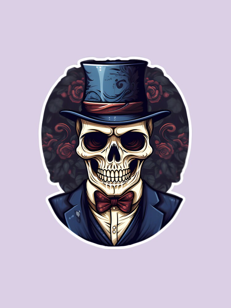 handsome Skeleton in suit by keljavi