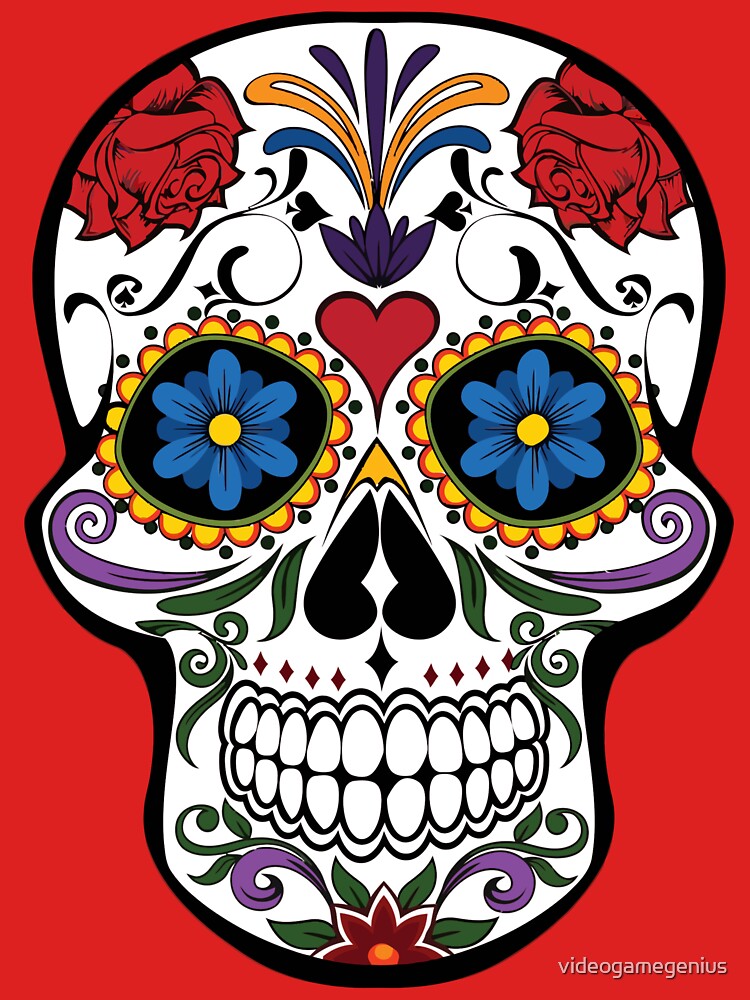 Awesome Sugar Skull by videogamegenius