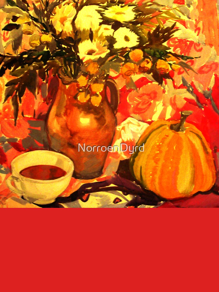 Still-Life with Pumpkin. Autumn Bouquet. by NorroenDyrd