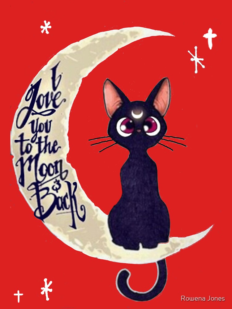 Copy of I Love You To the Moon and Back 2PK by Rowena Jones