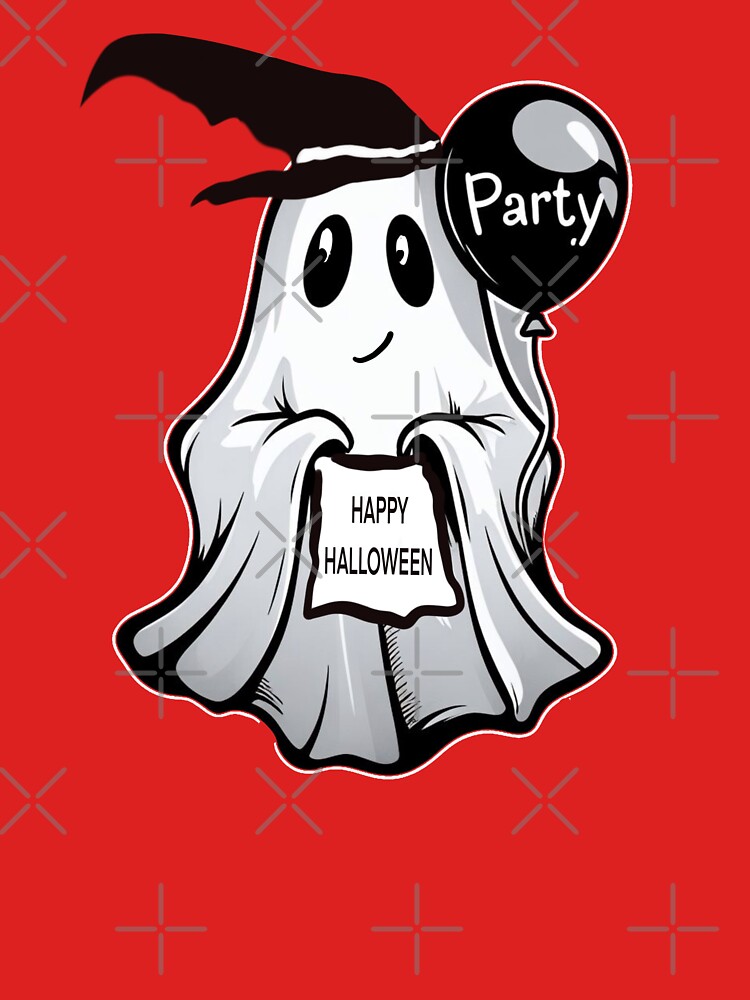 Happy Halloween Party Ghost by iancoppack