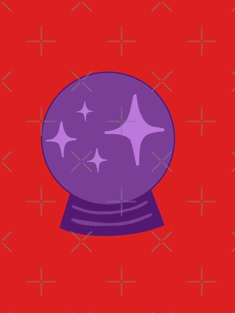 Purple Crystal Ball by Facebook.com/ ArtByAmyMinori
