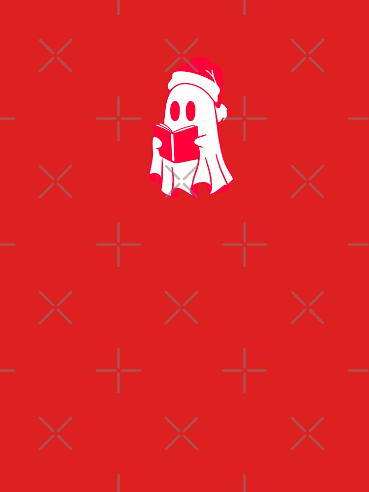Christmas reading sheet ghost by KWZCreates