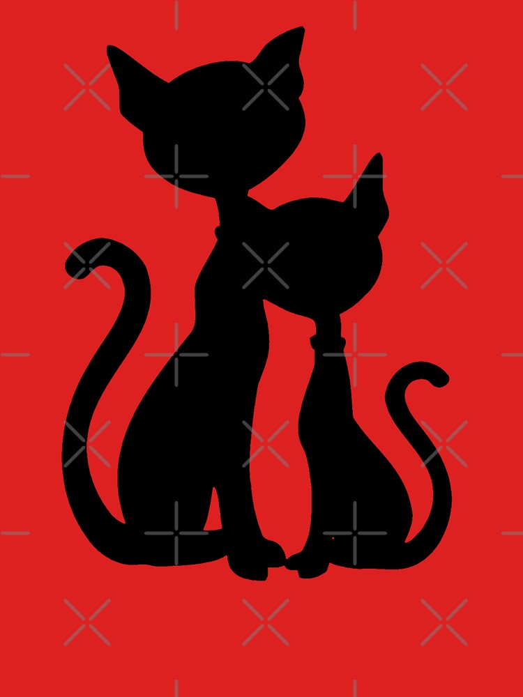 Halloween black cats by JOHN44ART