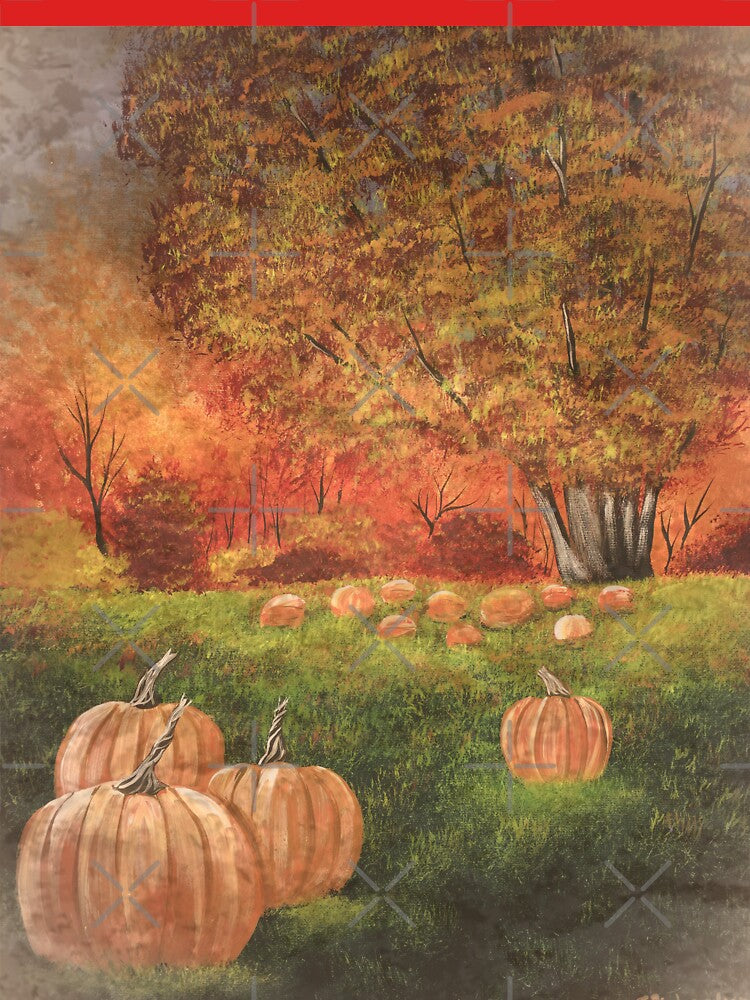 Autumn Pumpkin Patch by SistersInArtN