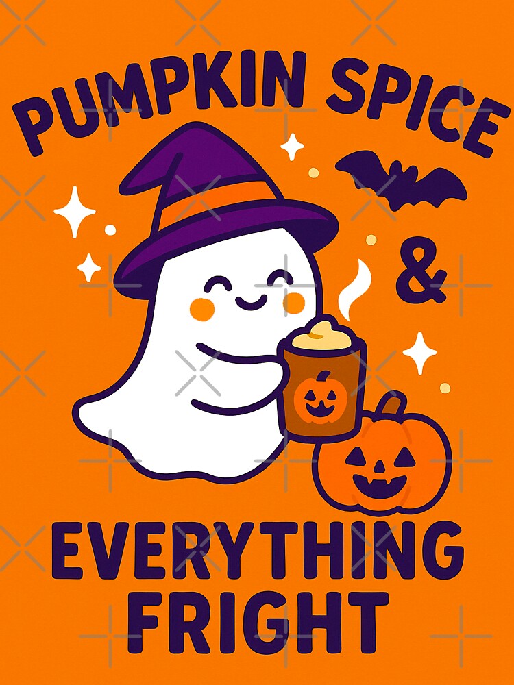Pumpkin Spice & Everything Fright – Cozy Haunts by WheelieGdArt
